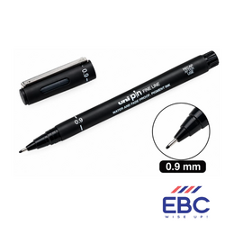 UNI-PIN Fine Line Drawing Pen 0.9 MM Black